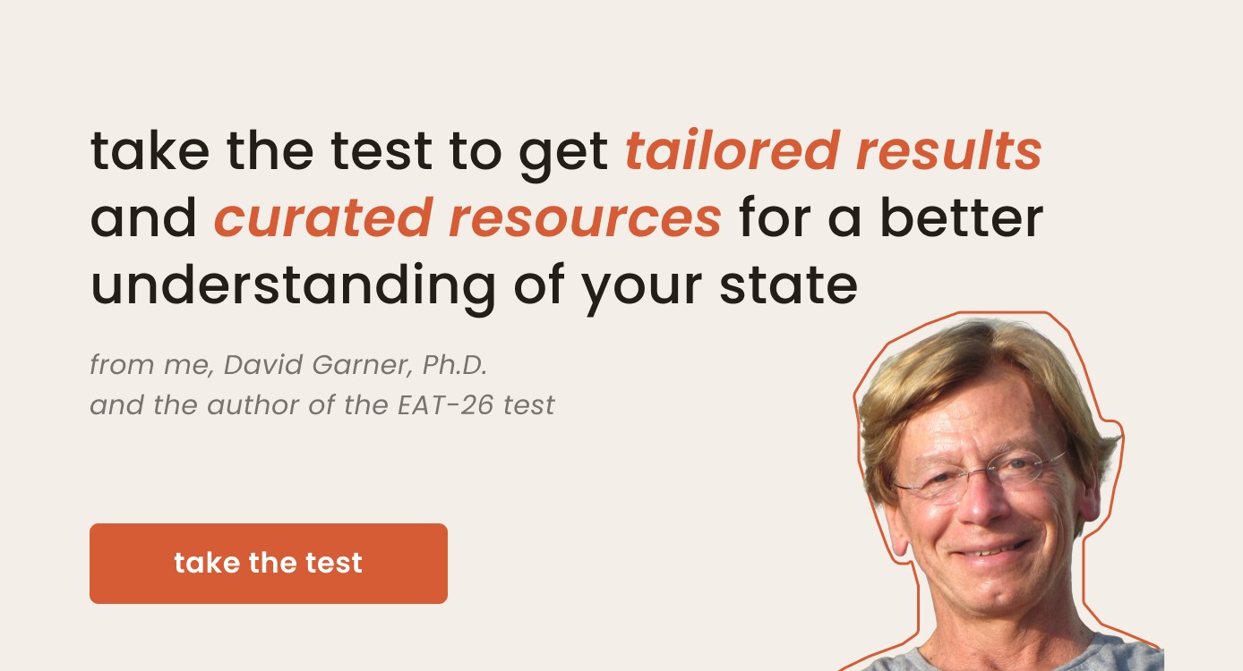Click here to take the RecoverED Eat 26 Test